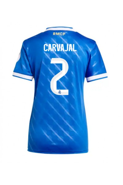 Real Madrid Daniel Carvajal #2 Jalkapallovaatteet Naisten Kolmaspaita 2025-26 Lyhythihainen Real Madrid Daniel Carvajal #2 Jalkapallovaatteet Naisten Kolmaspaita 2025-26 Lyhythihainen